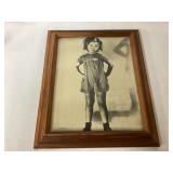 Approximately 14 x 17 Inches Vintage Shirley Templ