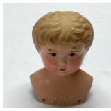 Vintage Tin Doll Head Approximately 3 Inches Tall