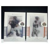 2002 Materialistic Jersey Cards Featuring Mike Pia