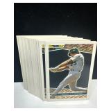 1993 Topps Black Gold Baseball Card Set with 51 Ca
