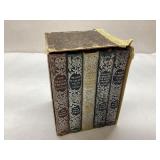 Complete 1895 Book Set in Original Box for Collect