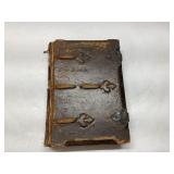 Leather-Bound 100-Year-Old Book: Poems of Robert B