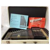 Autoharp with Case and Instruction Booklets