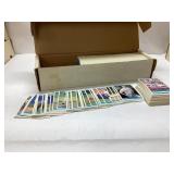 3/4 Full Box of Unchecked 1992 Donruss Baseball Ca