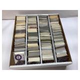 Large Box of Basketball Cards, Nearly Full and Unc