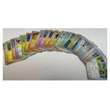 Pokemon Cards Featuring Various Characters and Typ