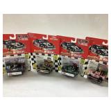Four NASCAR Die-Cast Collectible Cars, 1994-1995 E