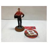 9-Inch Racing Driver Statue with Magnetic Decal