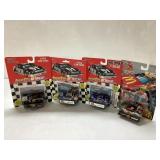 5 Nascar Diecast Cars, 1994-1995 Editions, with Or