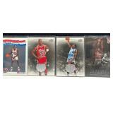 Four Vintage Michael Jordan Basketball Cards