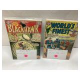 Silver Age DC Comics Blackhawk #214 and Worldï¿½s Fi