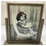 Vintage 8 x 10 Shirley Temple Promo Picture in Fra
