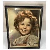 Vintage 8 x 10 Color Shirley Temple Promo Picture