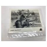 Autographed Jimmy Buffett Promotional Photograph