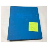 Binder Containing Approximately 150 Barry Bonds Ba