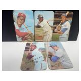 1969-70 Super Topps Baseball Card Lot of 5