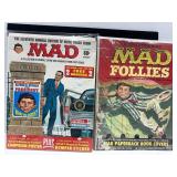 Mad Magazine Lot: The Eleventh Edition and Mad Fol