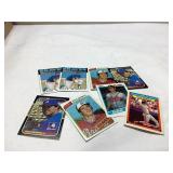 Eight Dale Murphy Baseball Cards Assorted Lot
