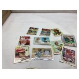 Baseball Cards Featuring Pete Rose and Others