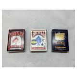 Three Playing Card Decks, Including Monte Carlo, B
