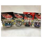 Four NASCAR Diecast Models in Original Packaging