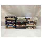 Vintage Movie Videos Including Various Titles