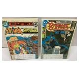 Two Comic Books Featuring Batman and Supergirl