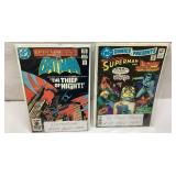 2 DC Comics Including Batman and Superman Issues