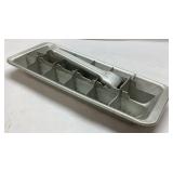 Vintage Metal Ice Cube Tray, Approx. 11 Inches Lon