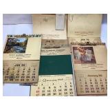 Vintage Murri Plumbing Company Calendars from 1965