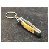 Pocket Knife Keychain with Wood Handle, Approximat