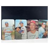 4 Topps Super 1970 Baseball Cards Featuring Variou