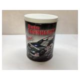 Dale Earnhardt Metal Tin With Lid, Approximately 8