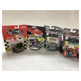 Five NASCAR Die-Cast Model Cars in Original Packag