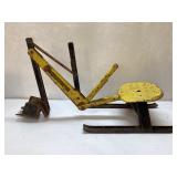 Vintage BuddyL Construction Toy With Rusted Yellow