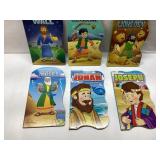 6 Childrenï¿½s Religious Storybooks with Biblical Th