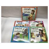 Childrenï¿½s Bible Storybooks With CDs, Set of 5