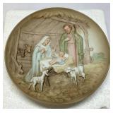 Decorative Nativity Scene Collector Plate