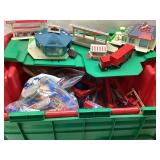New-Ray 1990s Town Set with Tote Storage