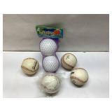 Baseballs Including Franklin and Novelty Balls