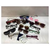 Glasses Lot With Sunglasses and Vision Frames