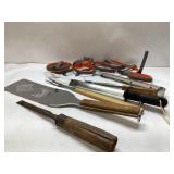 Grilling Set with Assorted Tools and Silicone Egg