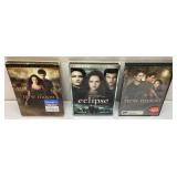Three ï¿½Twilight Sagaï¿½ DVDs Including ï¿½New Moonï¿½ an