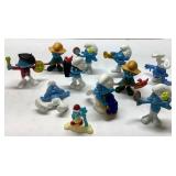 Smurfs Figurines in Varied Poses and Costumes