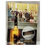 Wild Turkey American Honey Advertising Cardboard S