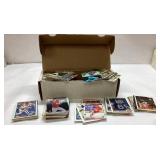 Full Box of Unchecked Baseball, Football, Hockey,