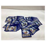 Unchecked Pokemon Cards Featuring Mixed Types and