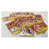 Team Logo Stickers Featuring Various Sports Teams