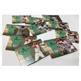 Baseball Trading Cards Featuring Various Players