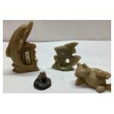 Beach Sand Art Figurine Collection Featuring Anima